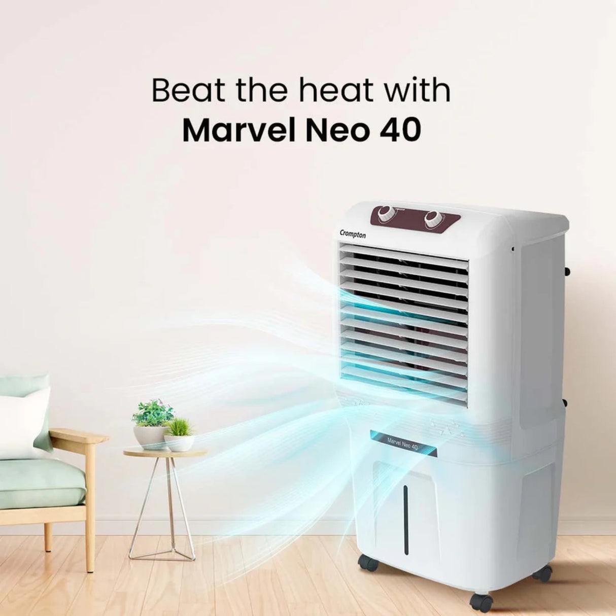Crompton Marvel Neo Personal Air Cooler 40 L - White_5