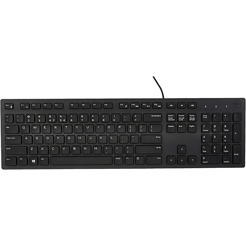 Dell KB216 Wired USB Multimedia Keyboard - Black