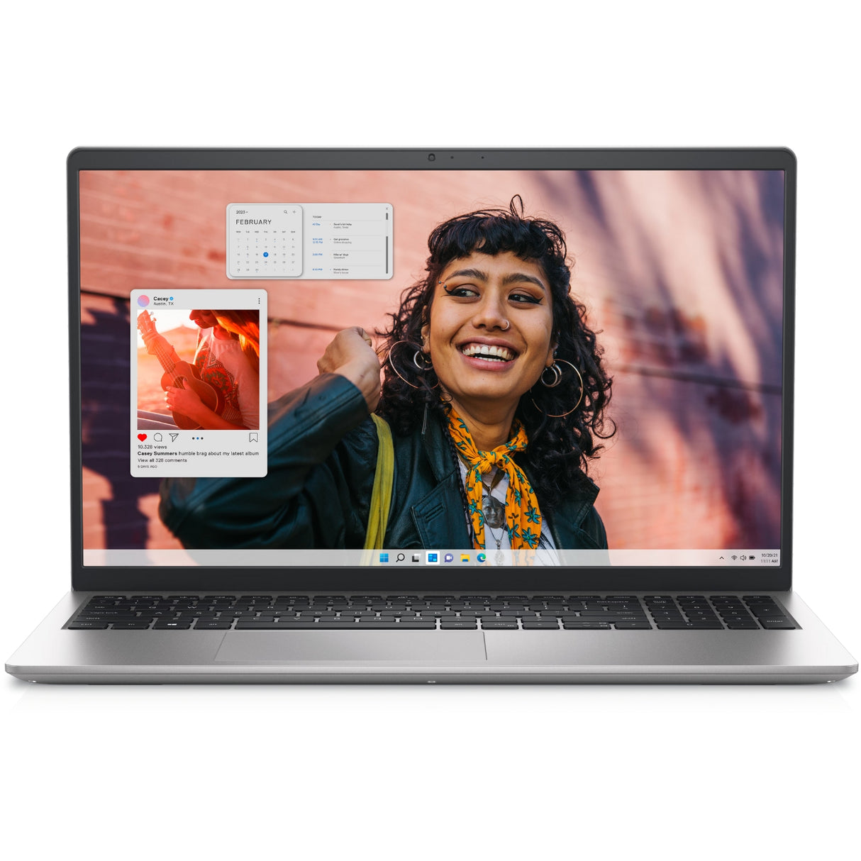 Dell Laptop OIN353010051RINS1MO - i3 13th Gen 8GB RAM 512GB SSD Win11 MS Office 2024 Platinum Silver - Buy Online at Chera Home Junction Coimbatore