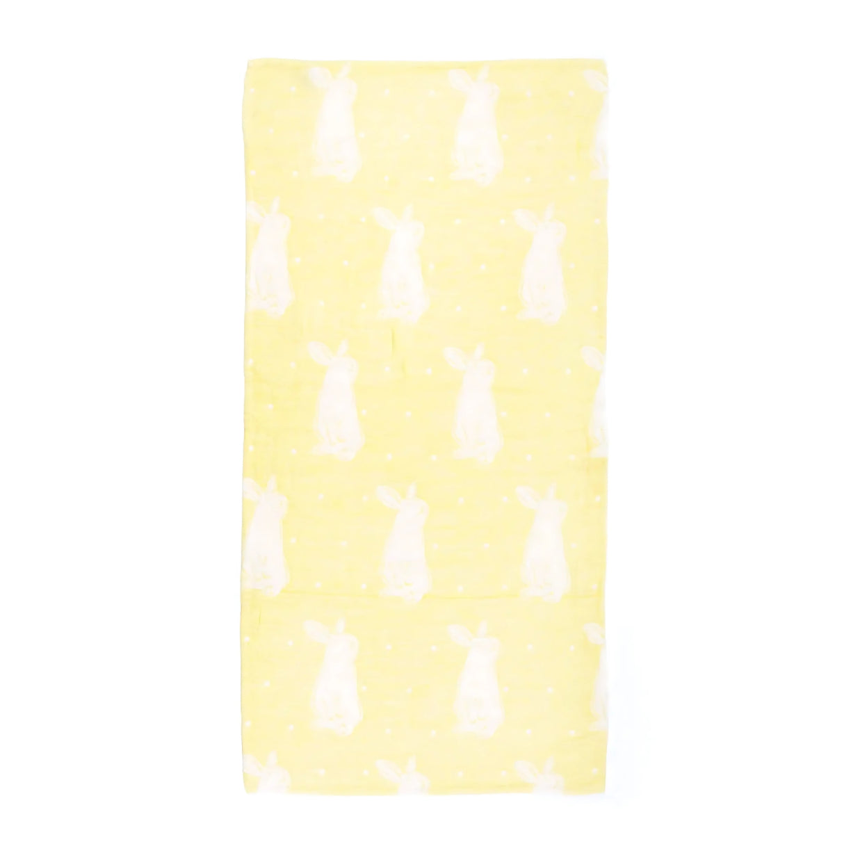 Doctor Towels Aloe Vera Baby Towel 60x120 cm - Sunny Bunny Yellow_1