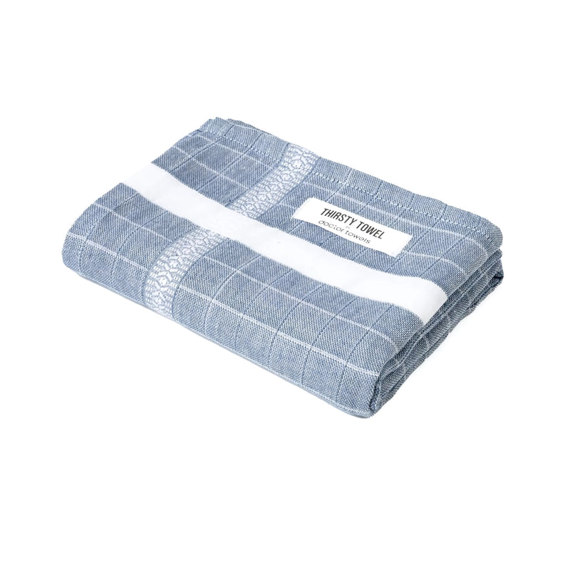 Doctor Towels Double Cloth Bath Towel 70 X 140 cm - Blue