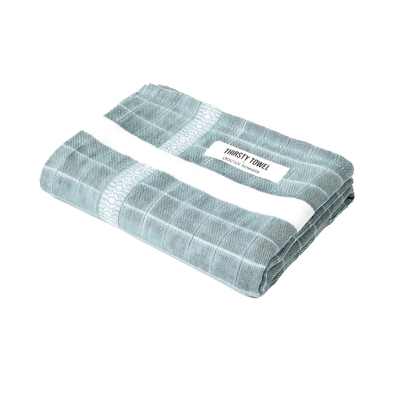 Doctor Towels Double Cloth Bath Towel 70 x 140 cm - Solid Green