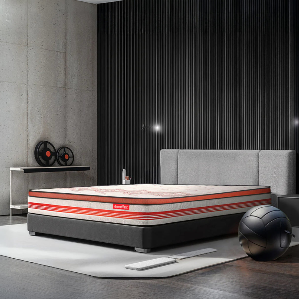 Duroflex Boltt Plus Arctic Ice Euro Top Bonnell Spring Mattress_2