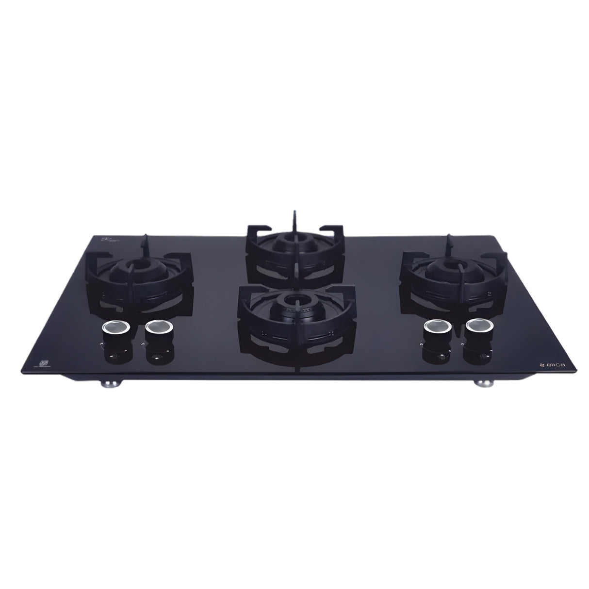 ELICA FLEXI 491 Lotus IND HD Brass 4 Burner Built-in Hob – Black_2