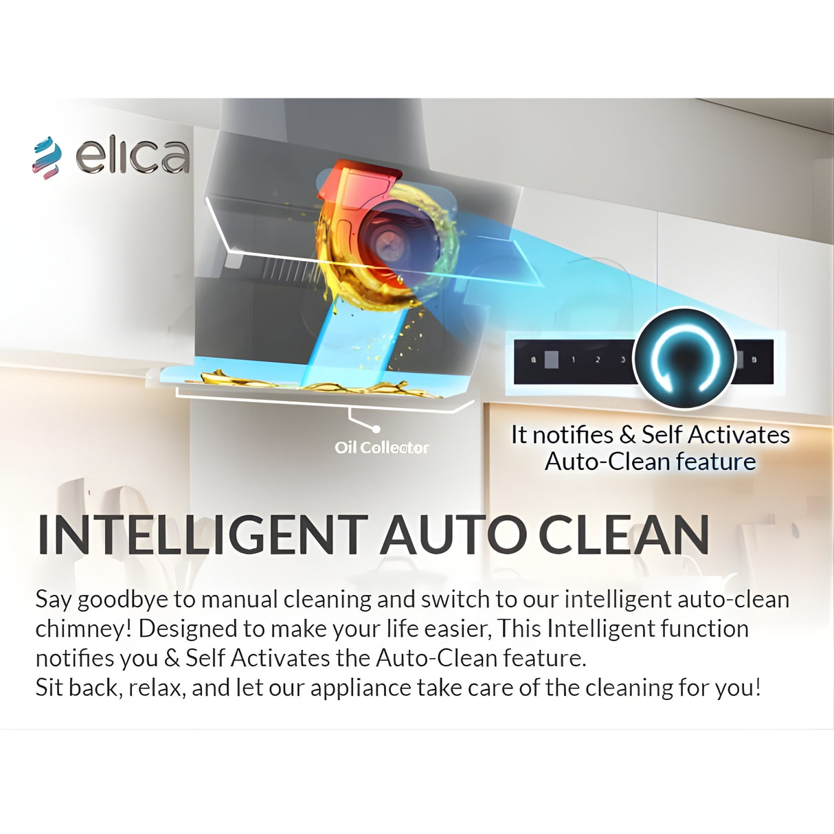 Elica EFL 3V 901 HAC LTW MS NERO 90 cm Filterless Auto-Clean Wall Mounted Kitchen Chimney – Black_5