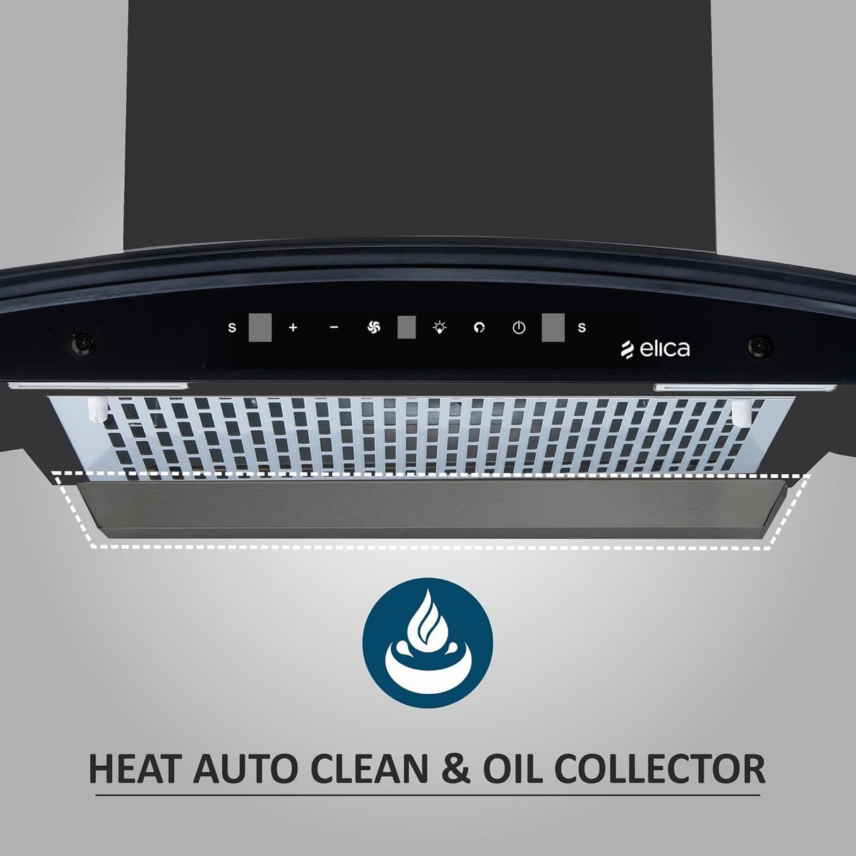Elica WDFL 900 BLDC HAC LTW MS Nero 90 cm Wall Mounted Chimney – Black_7