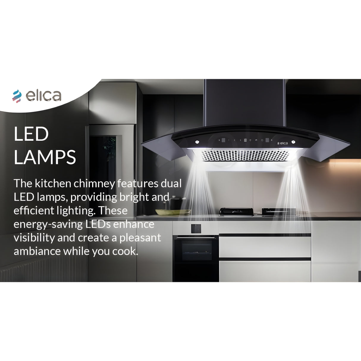 Elica WDFL 906 HAC LTW MS Nero 90 cm Filterless Auto-Clean Kitchen Chimney – Black_5