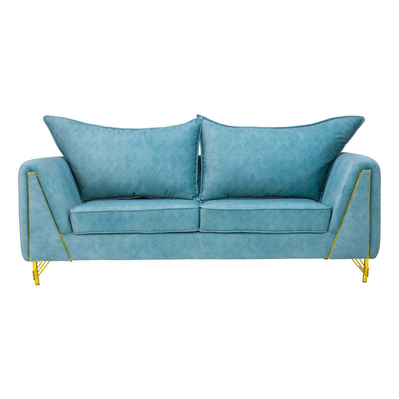 Estonia Pro Comfort Fabric Sofa 3 Seater - Green