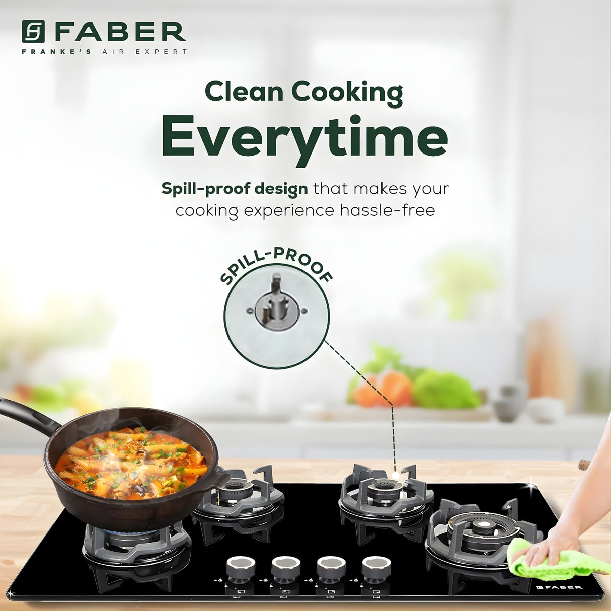 Faber Experia HT904 ALU AI FFD 90 cm 4-Burner Glass Hob – Black_6