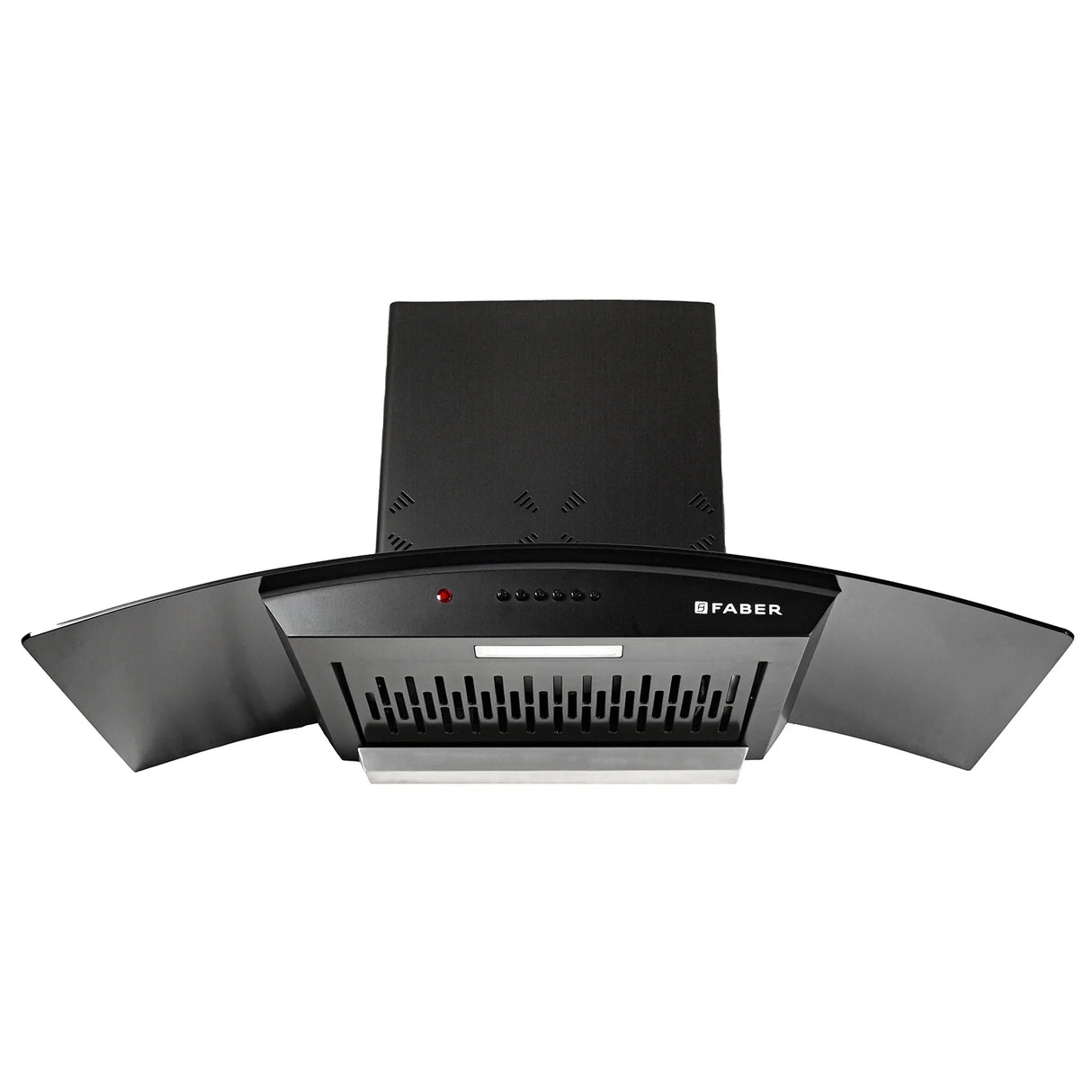 Faber Hood Ace Pro 3D IN HC PB FL BK 90 Filterless 90 cm Auto Clean Kitchen Chimney - Black_1