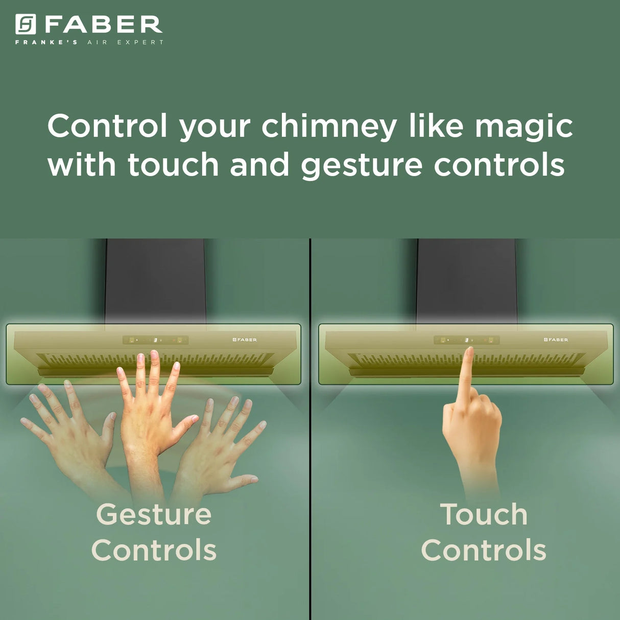 Faber Hood Charm BLDC HC SC FL BK IN 90 cm Filterless Auto-Clean Kitchen Chimney – Black_5