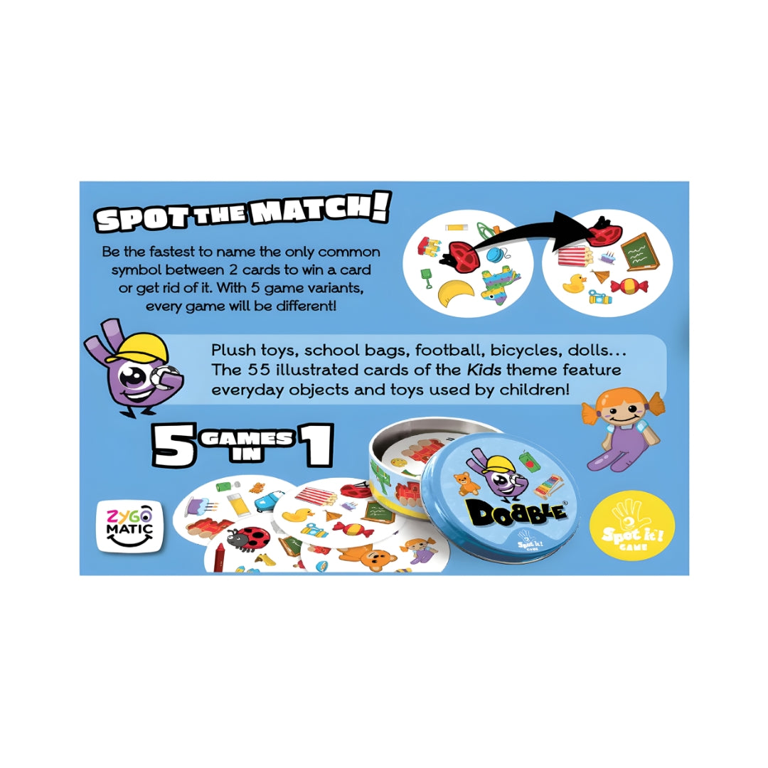 Funskool Asmodee Dobble Kids Spot The Match Game_03