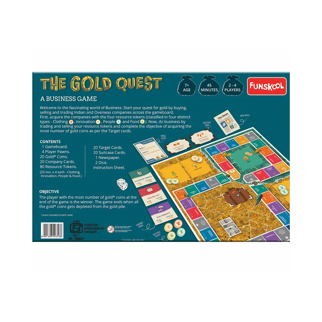 Funskool Business The Gold Quest Game_05
