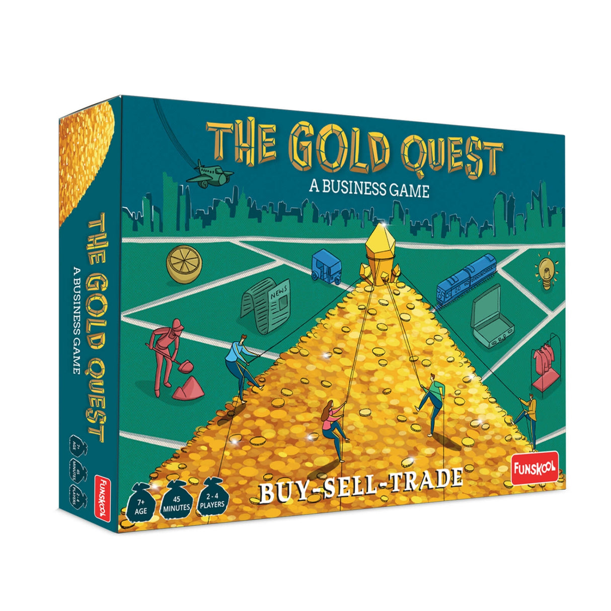 Funskool Business The Gold Quest Game_2