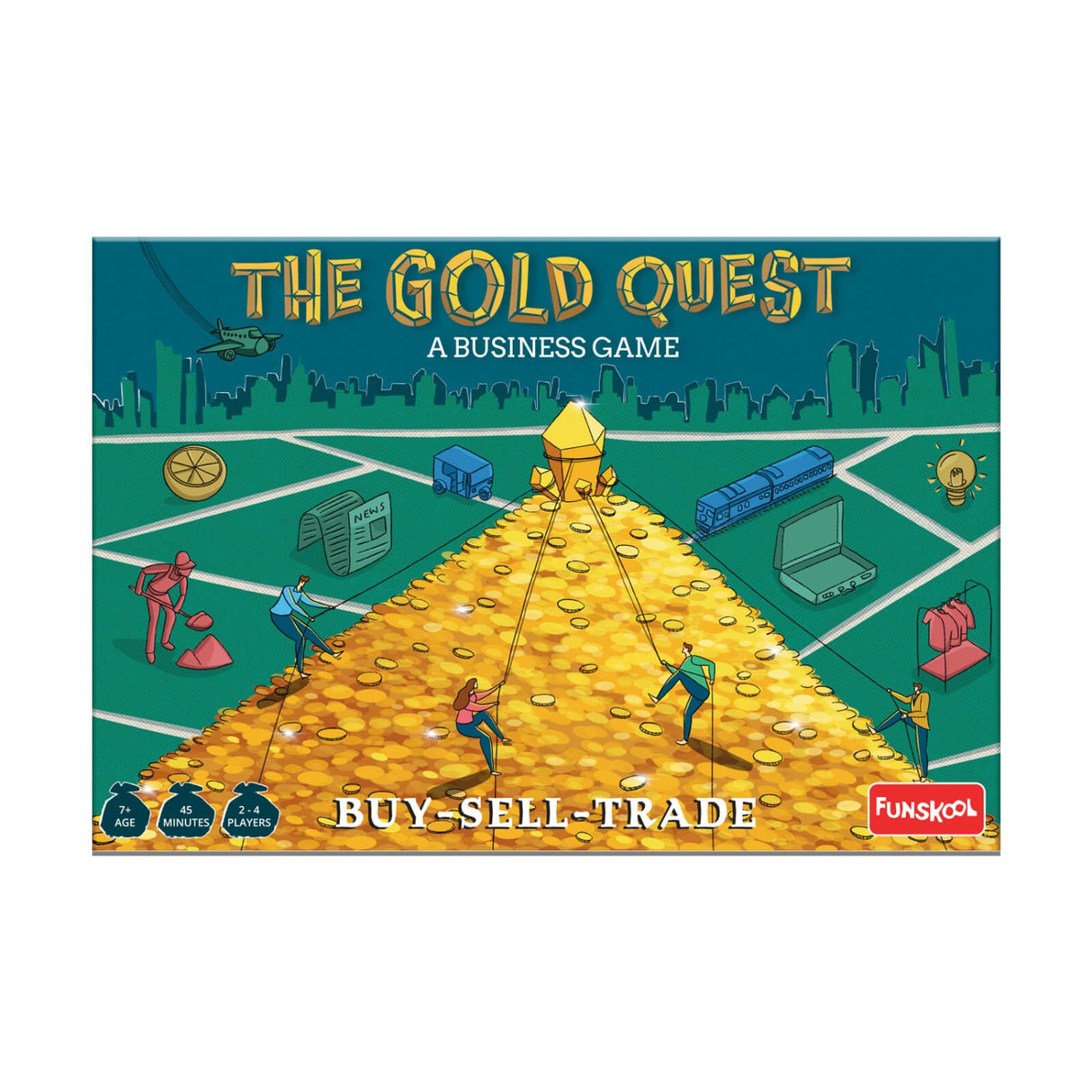 Funskool Business The Gold Quest Game_3