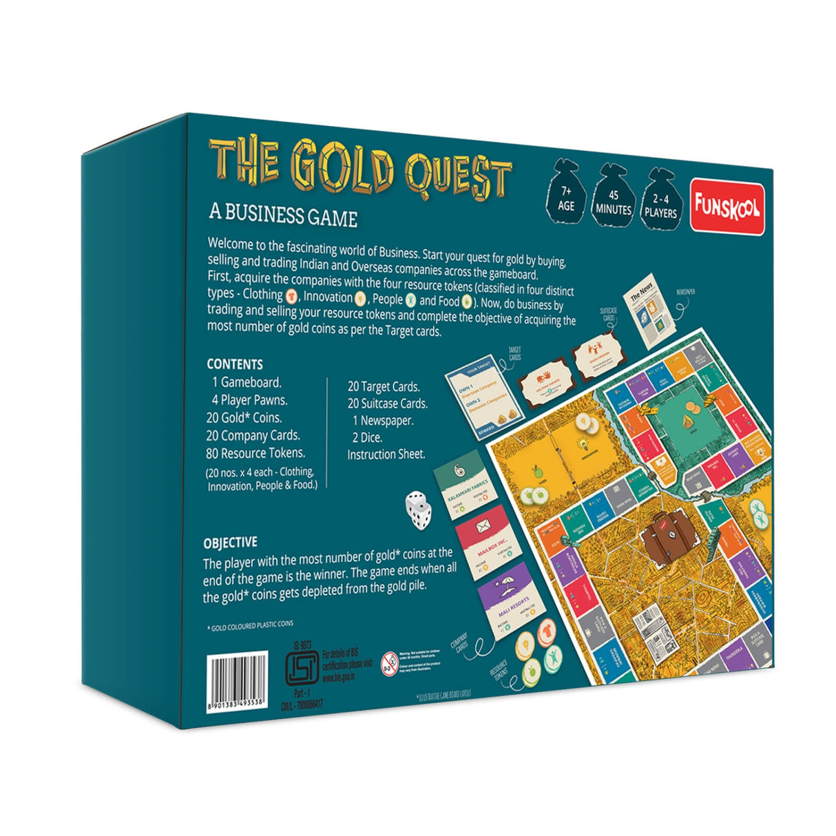 Funskool Business The Gold Quest Game_4