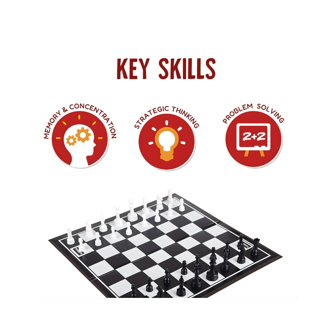 Funskool Chess The Classic Strategy Game - Black and White_11
