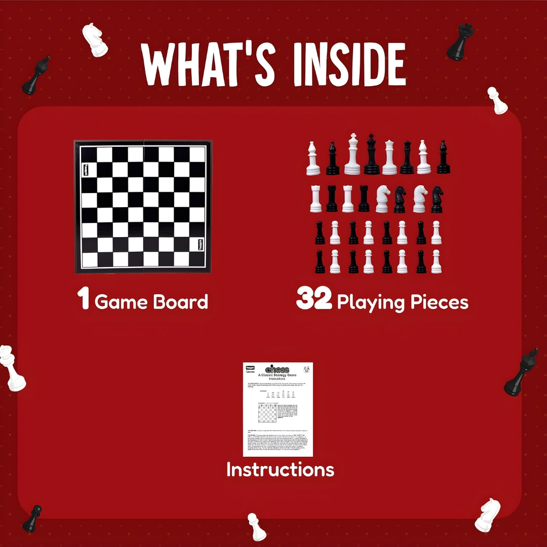 Funskool Chess The Classic Strategy Game - Black and White_12