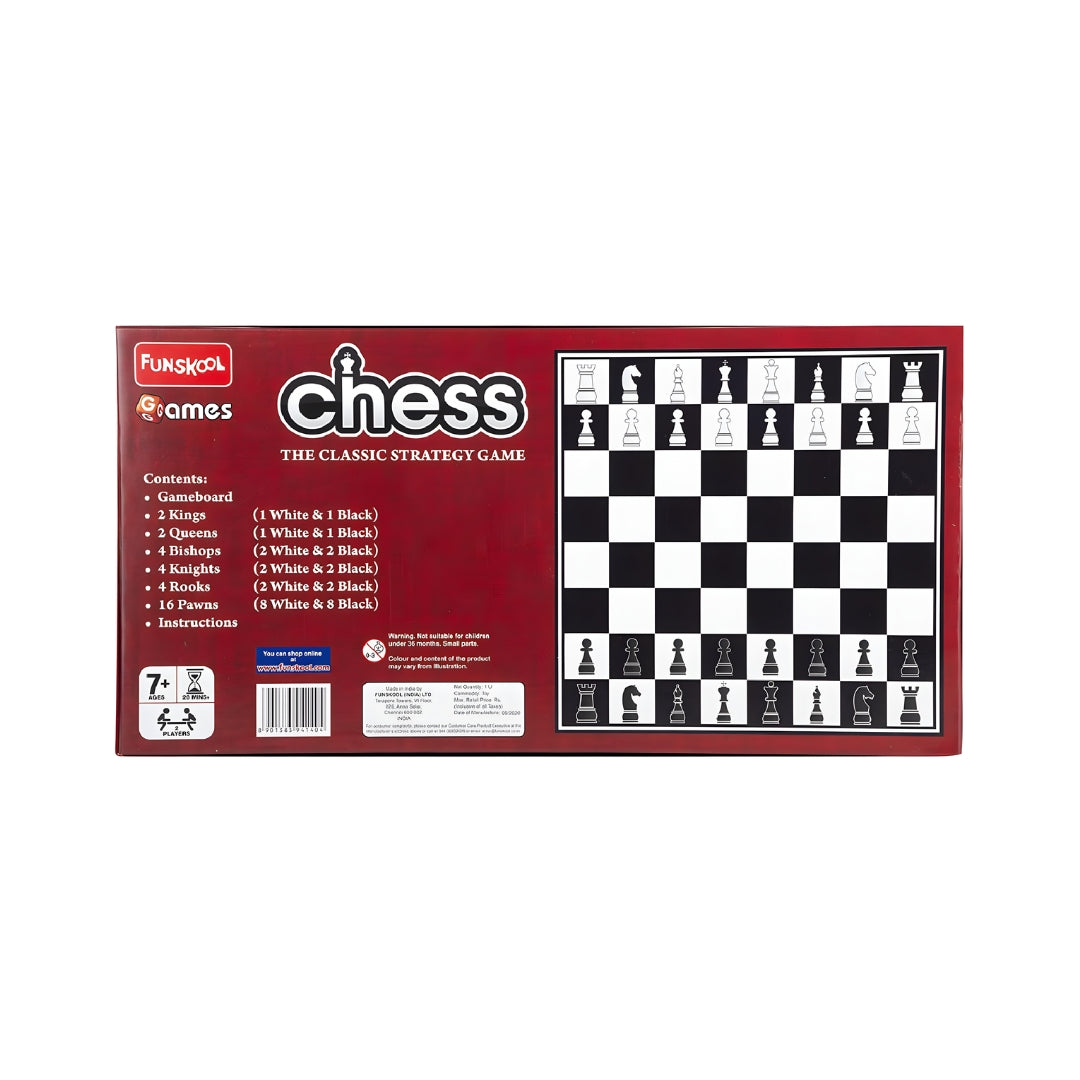 Funskool Chess The Classic Strategy Game - Black and White_3