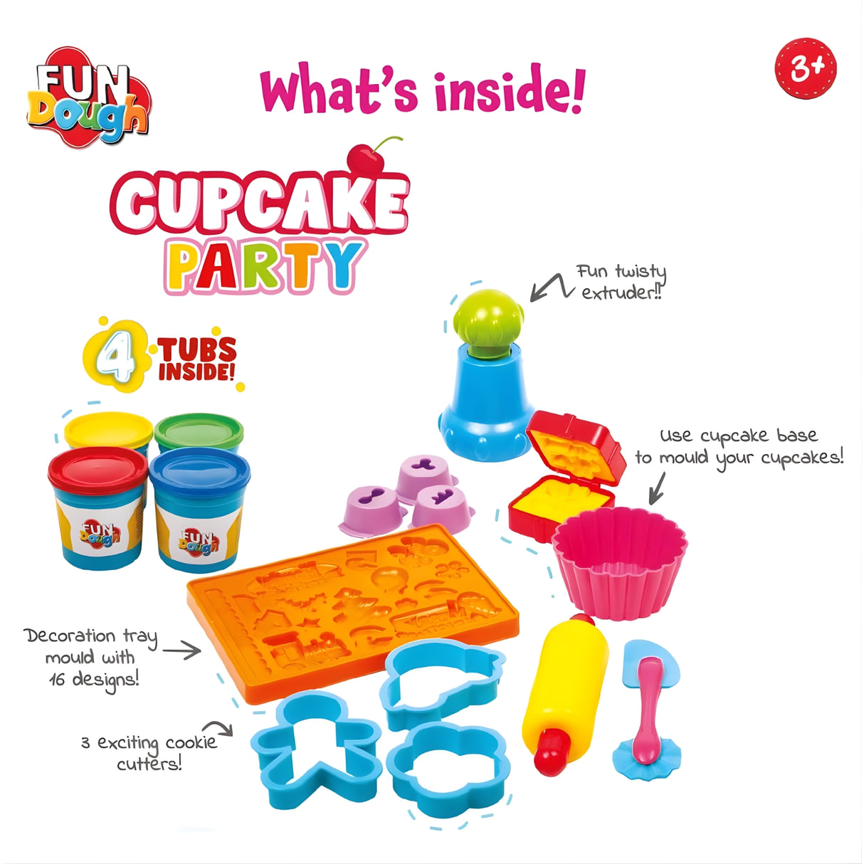 Funskool Fundough Cup Cake Party_10