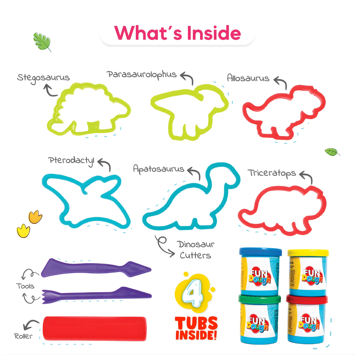 Funskool Fundough Doughsauraus_4