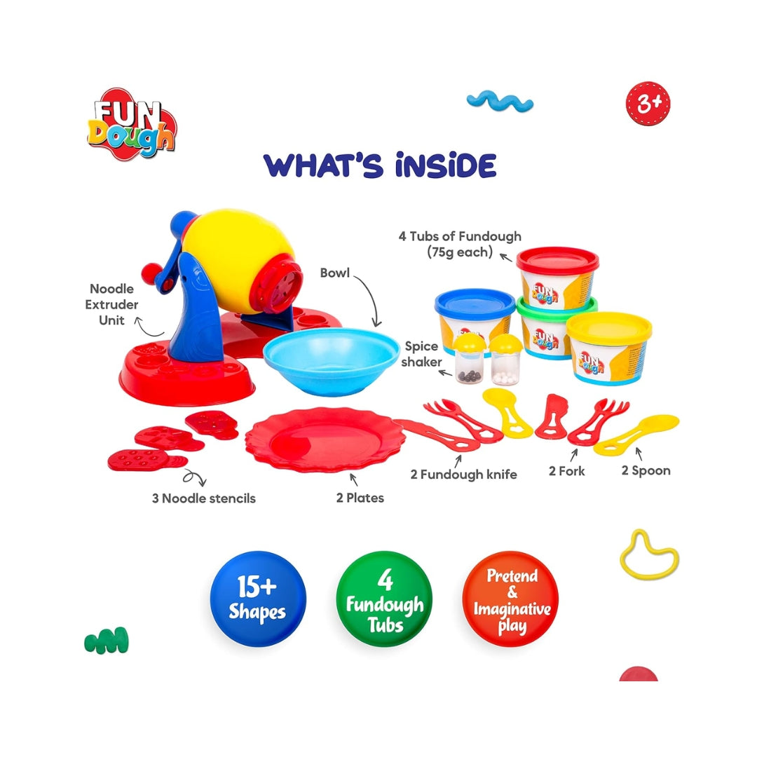 Funskool Fundough Noodle Party_4