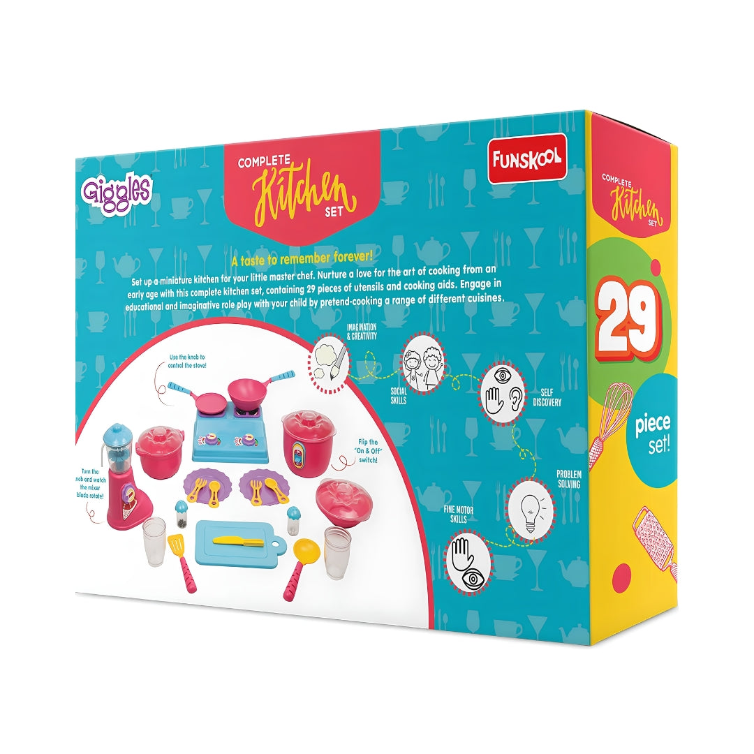 Funskool Giggles Complete Kitchen Set_4