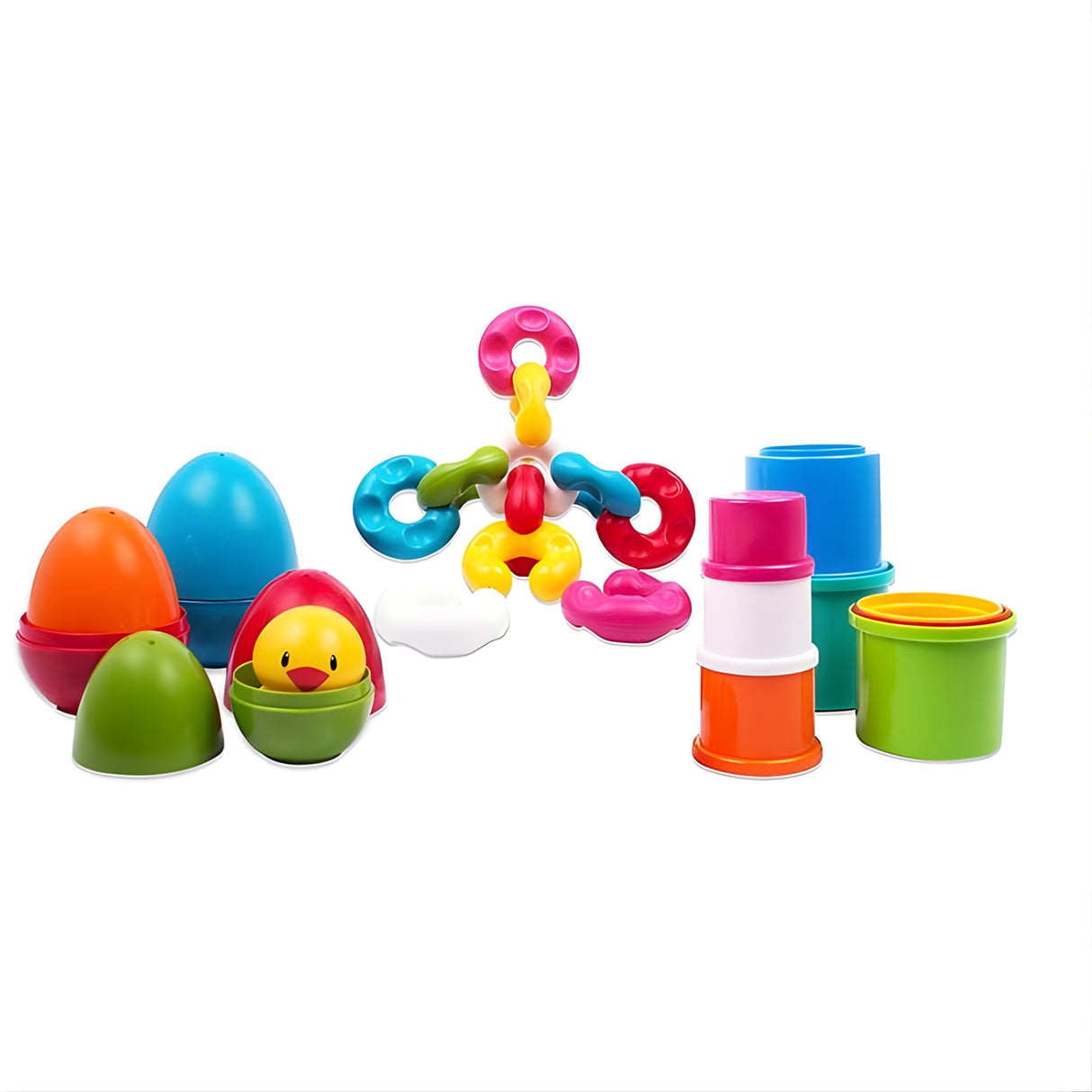 Funskool Giggles Link Stack N Nest Toy Set_1