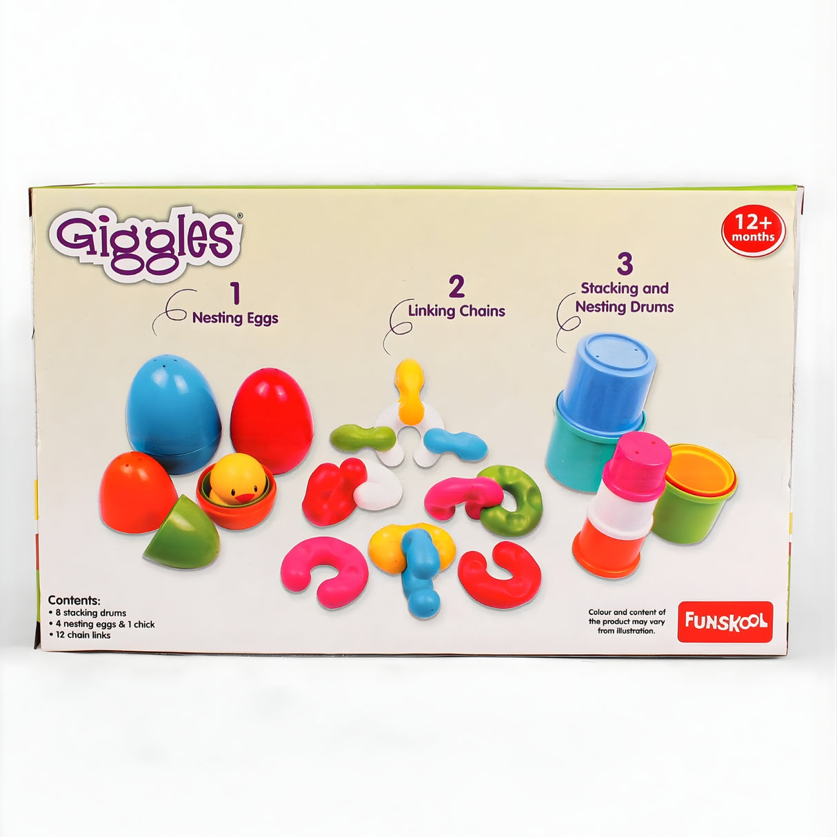 Funskool Giggles Link Stack N Nest Toy Set_5