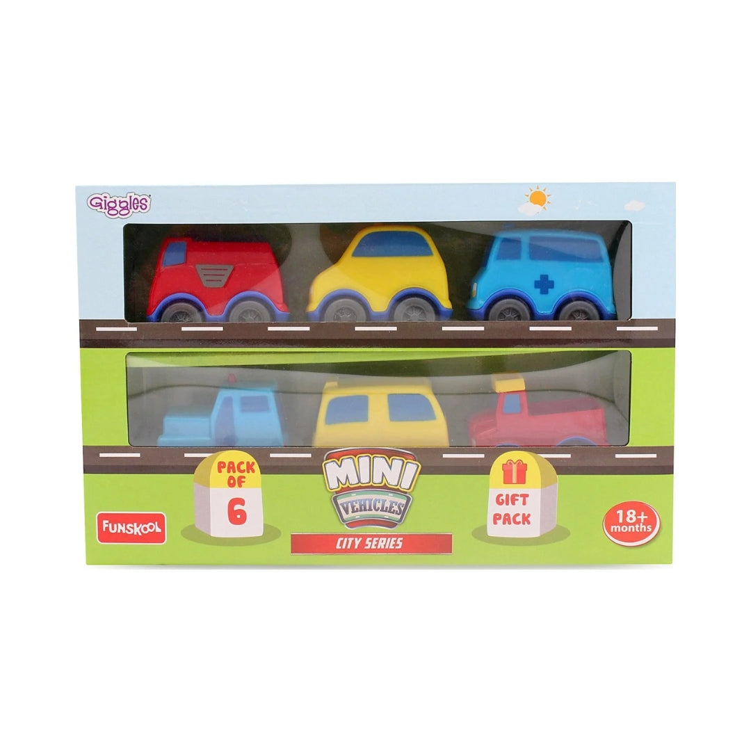 Funskool Giggles Mini Vehicles City Series_2