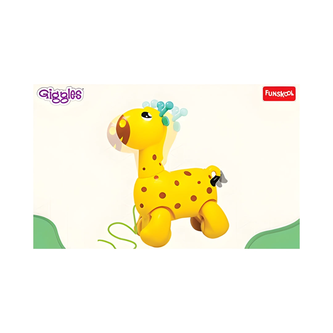 Funskool Giggles Nico The Giraffe - Yellow_5