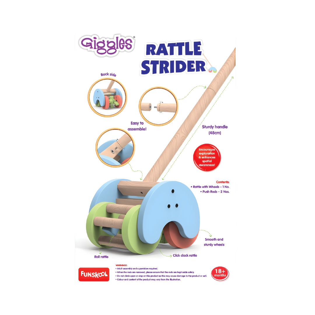 Funskool Giggles Rattle Strider Wooden Push Along_3
