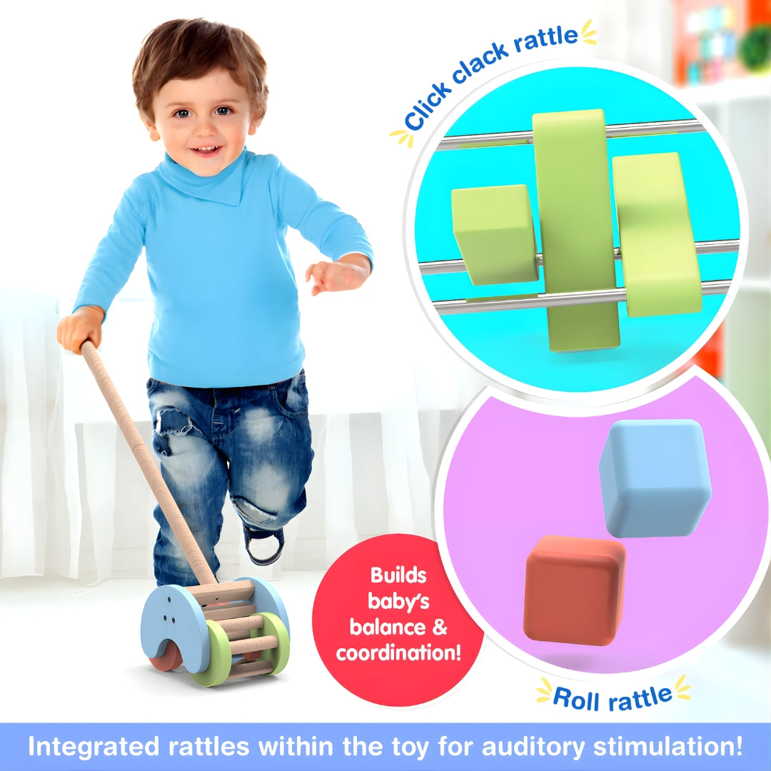 Funskool Giggles Rattle Strider Wooden Push Along_7