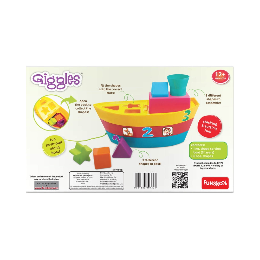 Funskool Giggles Stacking Boat_5