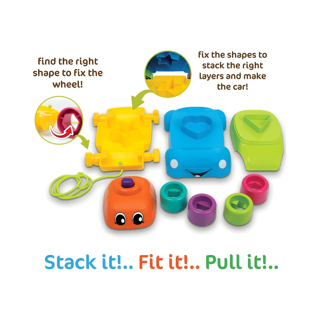 Funskool Giggles Stacking Car_9