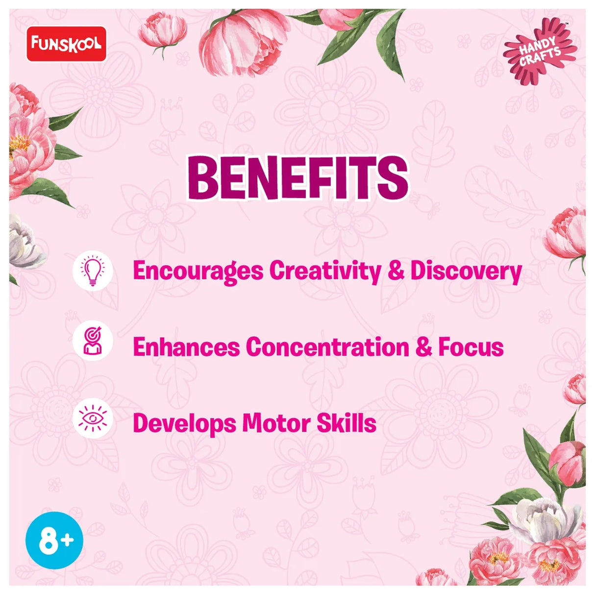 Funskool Handycrafts Blooming Flowers_14