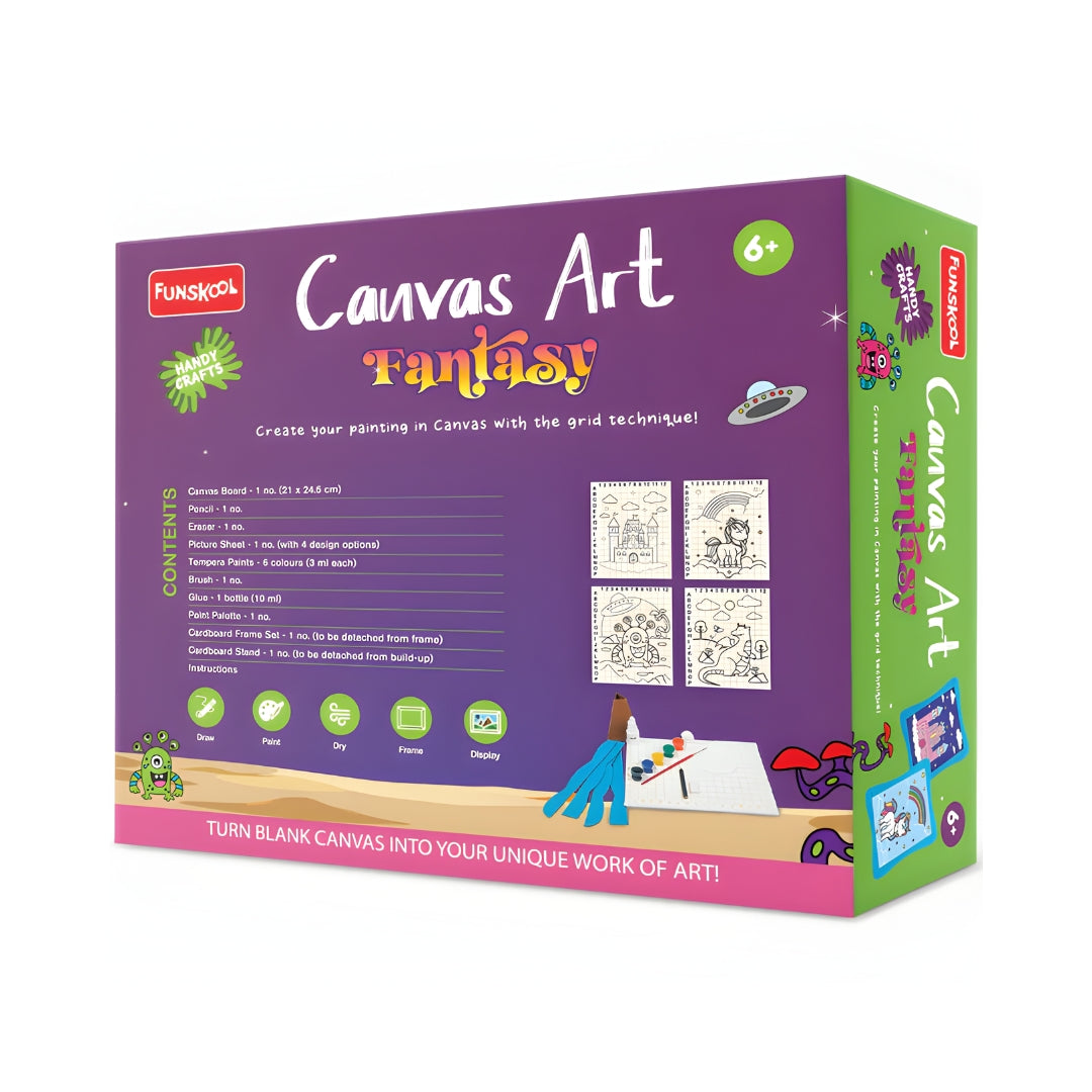 Funskool Handycrafts Canvas Art Fantasy_3
