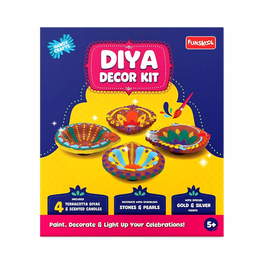 Funskool Handycrafts Diya Decor Kit_03