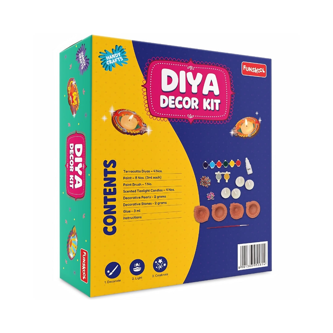 Funskool Handycrafts Diya Decor Kit_04