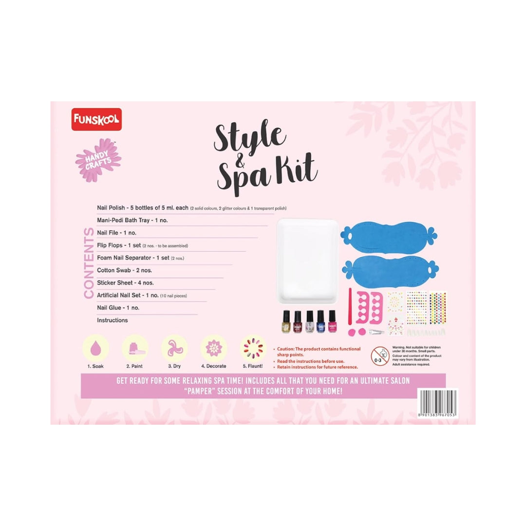Funskool Handycrafts Style and Spa Kit_5