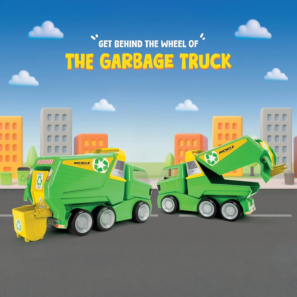Funskool Molto Garbage Truck_17