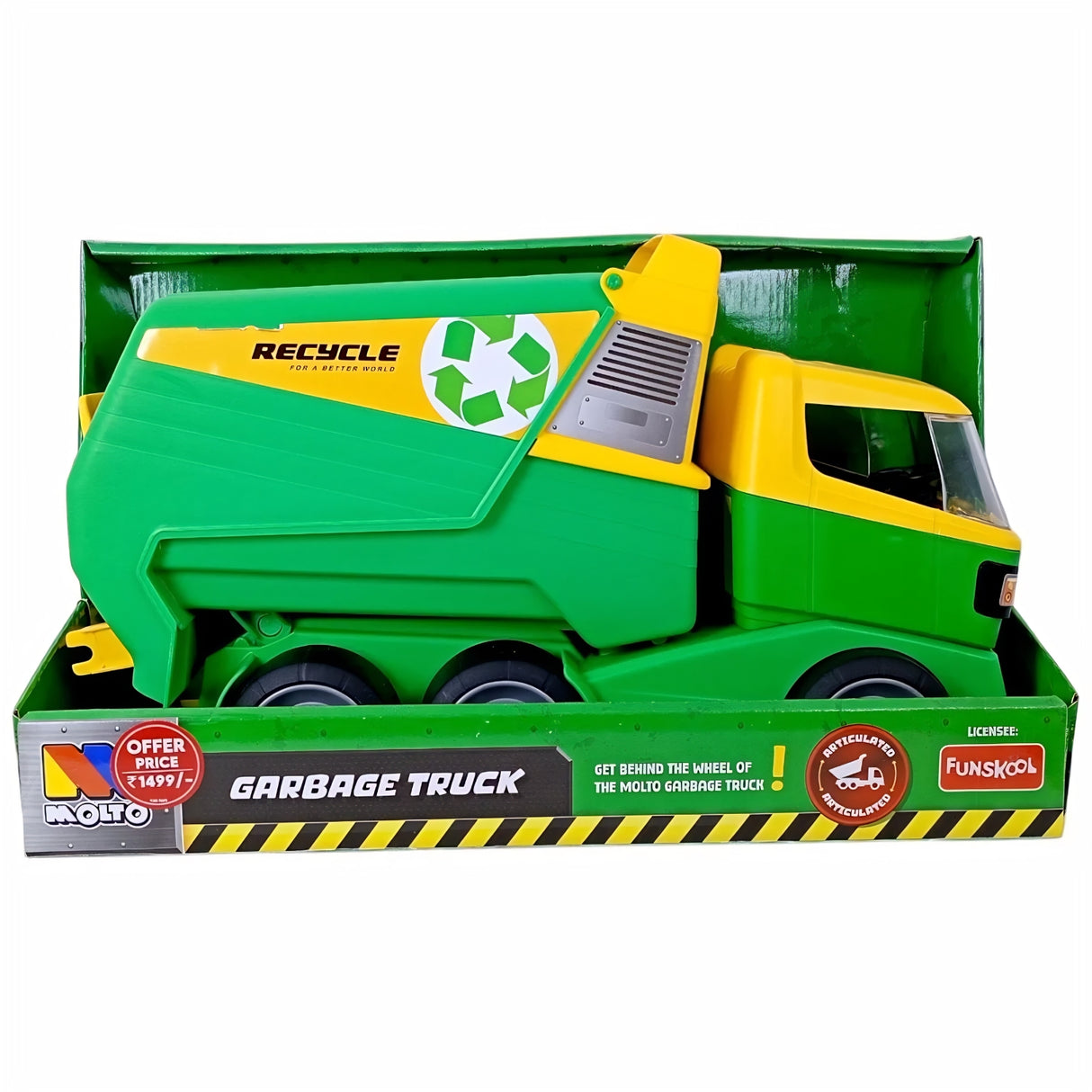 Funskool Molto Garbage Truck_6