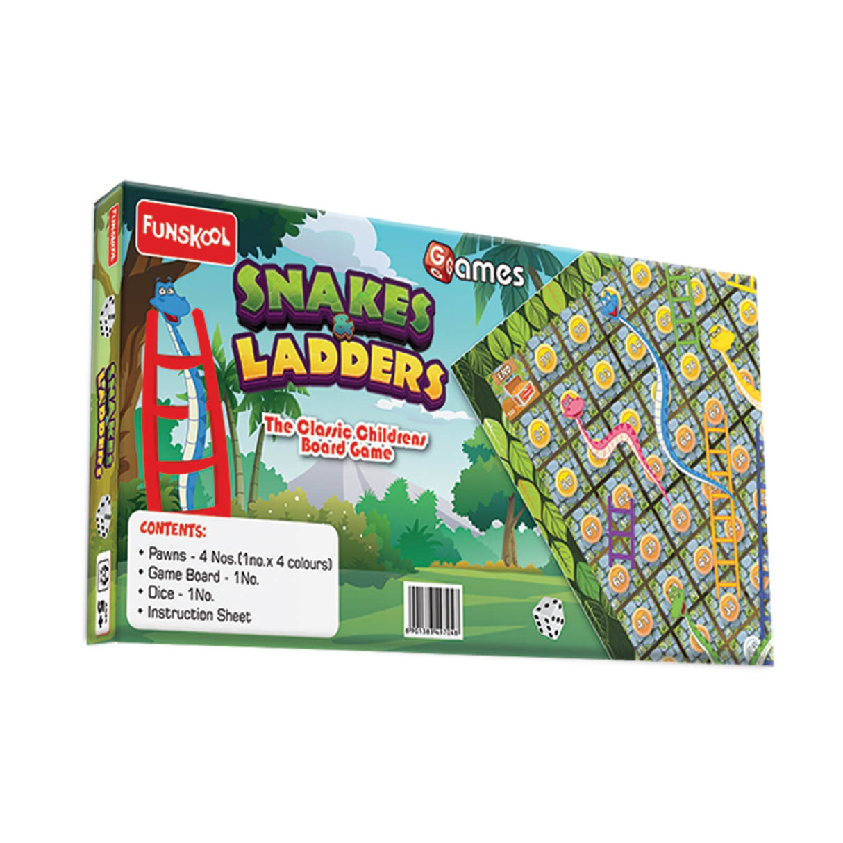 Funskool Snakes and Ladder Games_3