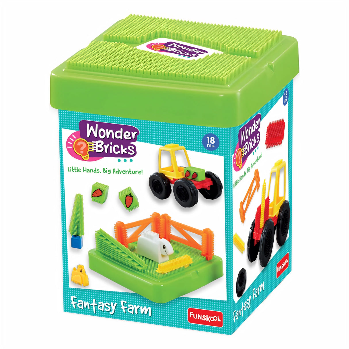 Funskool Wonder Bricks Fantasy Farm_1