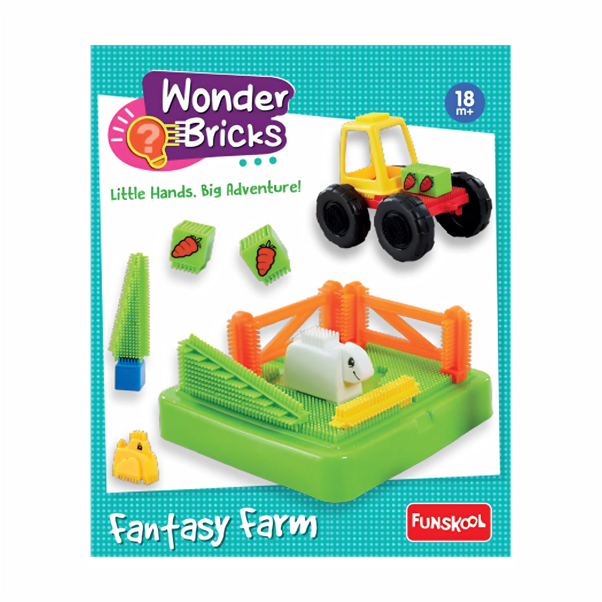 Funskool Wonder Bricks Fantasy Farm_4