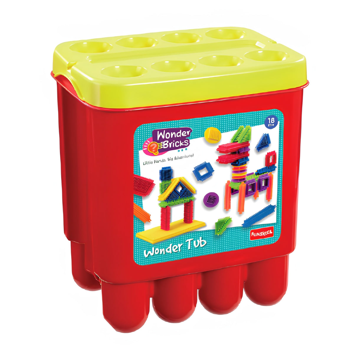 Funskool Wonder Bricks Wonder Tub_3