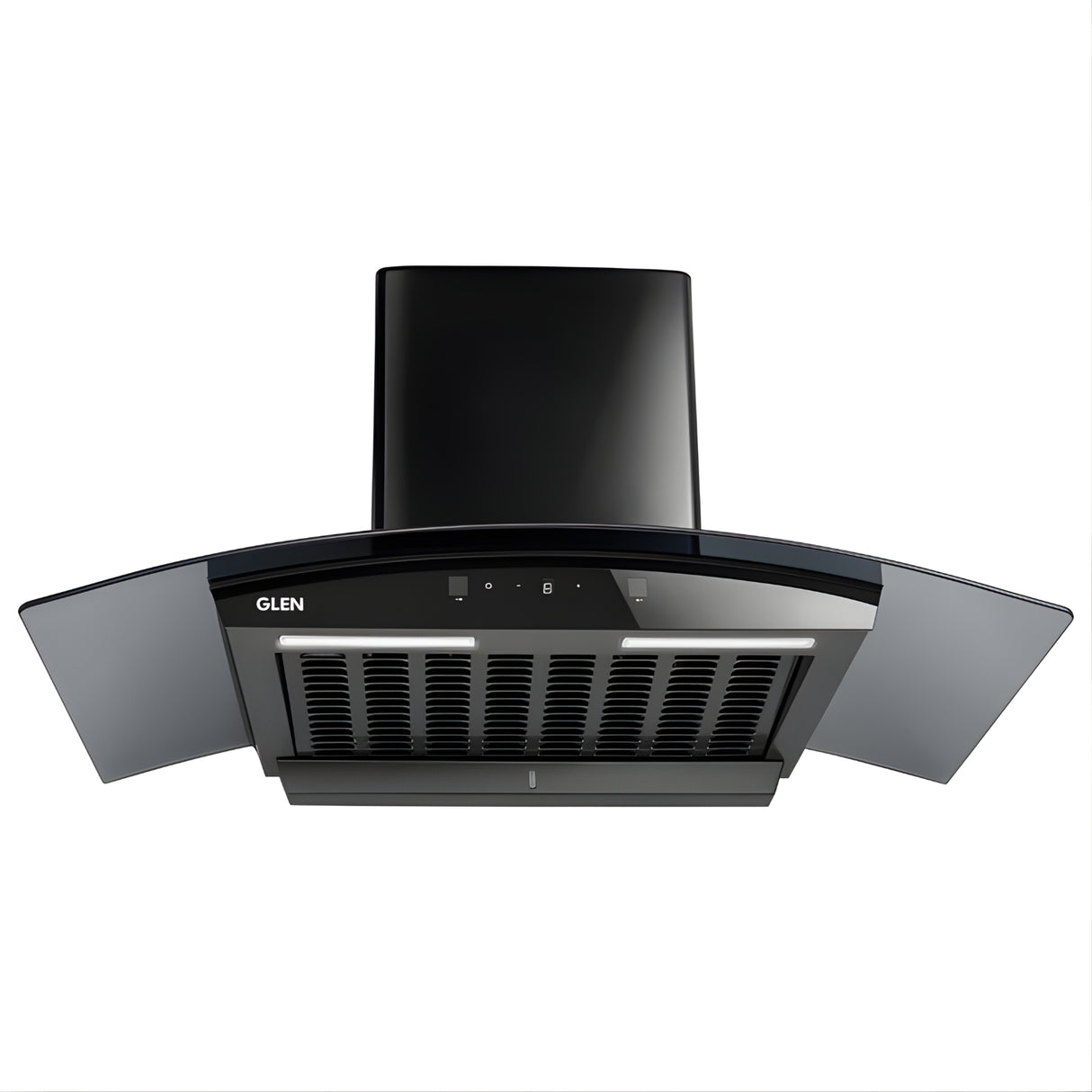 Glen 6058 DI BL AC 90 cm Auto-Clean Filterless Chimney – Black_1