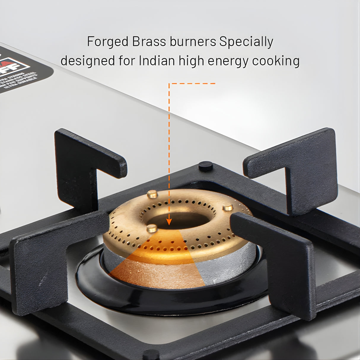 Glen GL 1053 77 Ultra Tuff Stainless Steel 3-Burner Gas Stove – Silver_7