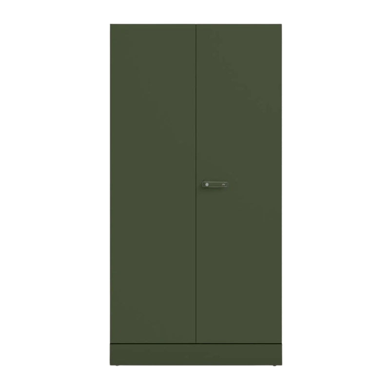 Godrej Auraline Men Basic 2-Door Steel Wardrobe - Matte Tree Mist