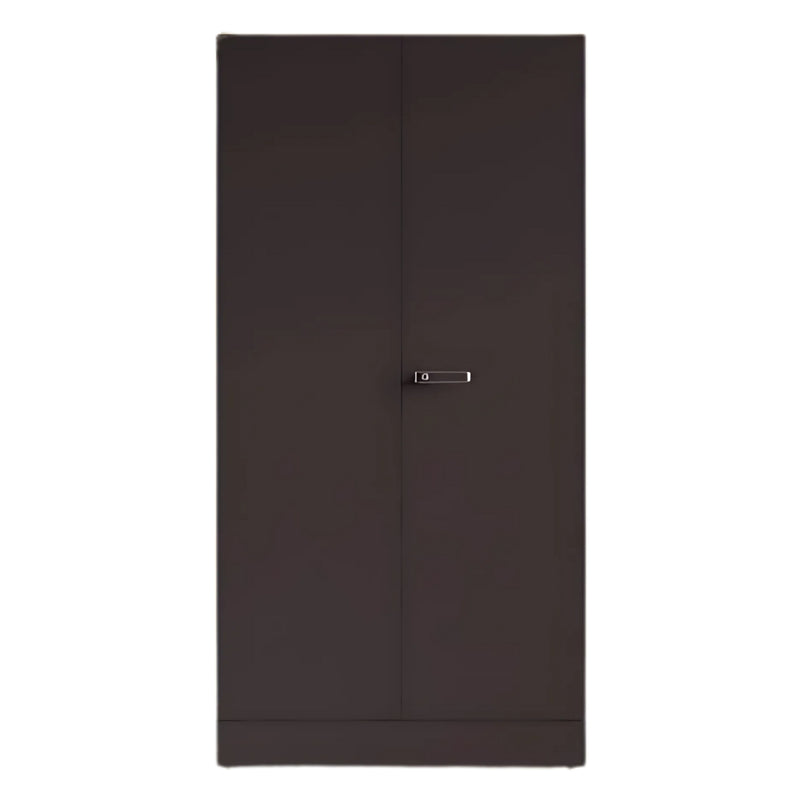 Godrej Auraline Women Basic 2-Door Steel Wardrobe - Textured Coffee Brown